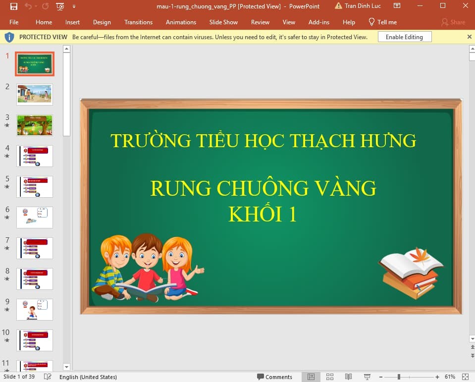 T I Ngay M U Slide Rung Chu Ng V Ng Powerpoint Mi N Ph