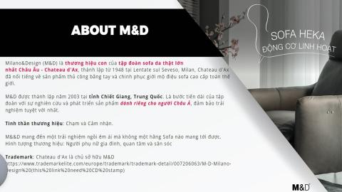 Thương hiệu M&D Milano and Design