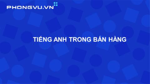 Khóa Học Tiếng Anh