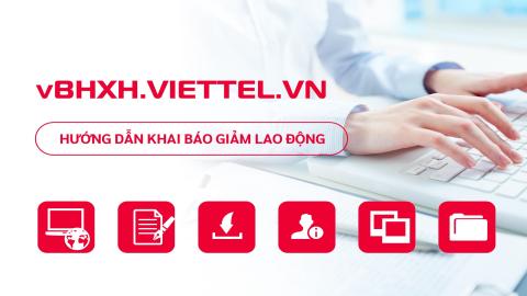 Hướng dẫn khai các nghiệp vụ trên phần mềm BHXH Viettel