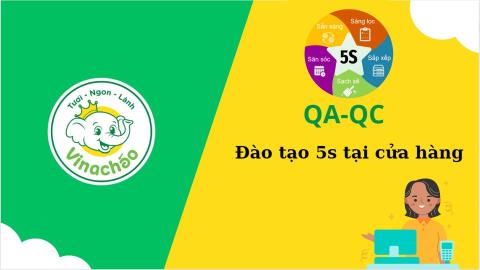 ĐÀO TẠO 5S TẠI CỬA HÀNG