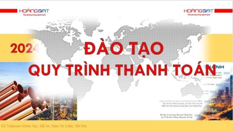 Đào tạo quy trình thanh toán