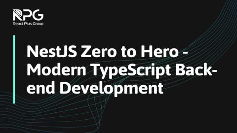 RP.24.033_NestJS Zero to Hero - Modern TypeScript Back-end Development