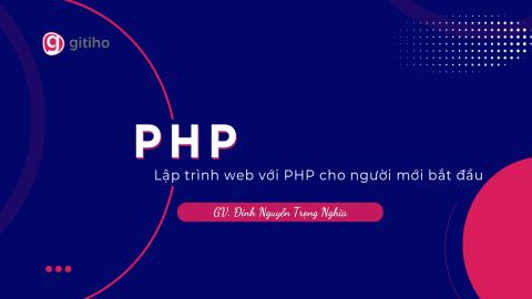 Lập trình web với PHP cho người mới bắt đầu