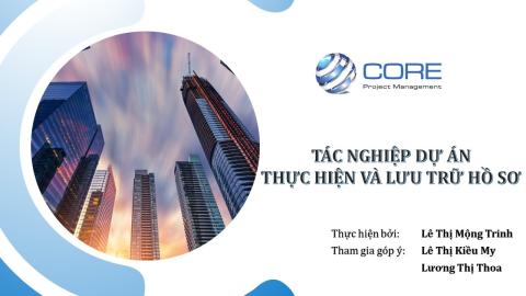 TÁC NGHIỆP DỰ ÁN DÀNH CHO ADMIN