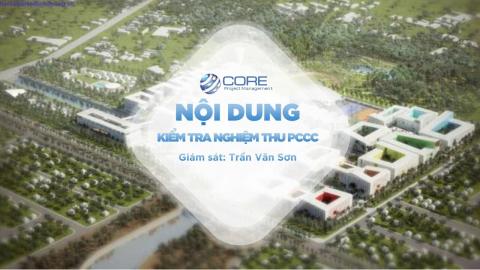 KIỂM TRA NGHIỆM THU PCCC