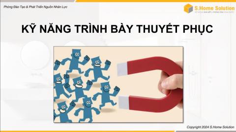 Kỹ năng trình bày thuyết phục