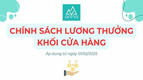 Chính sách thưởng Khối cửa hàng (Áp dung từ ngày 01/02/2025)