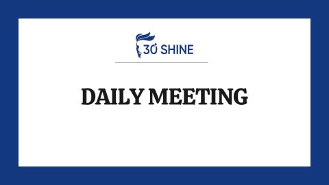 Daily meeting _ Cấp độ 1 _ Khung năng lực