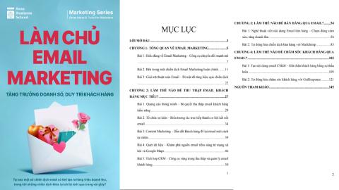 Ebook Email Marketing: Làm chủ chiến lược tăng trưởng doanh số và giữ chân khách hàng