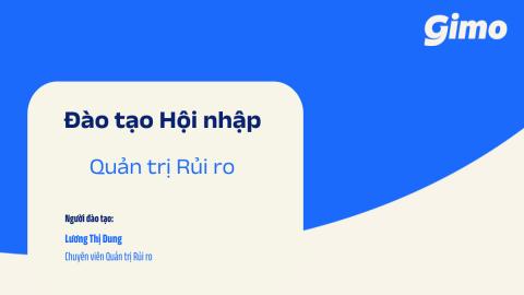 Đào tạo Hội nhập – Quản trị Rủi ro