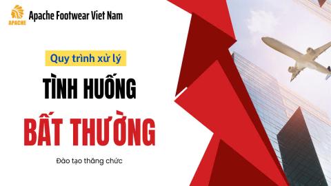 Quy trình trình báo tình huống bất thường