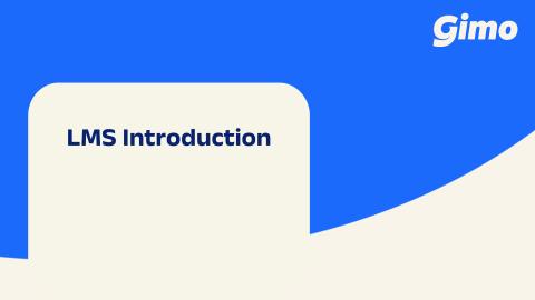 HR - LMS Introduction