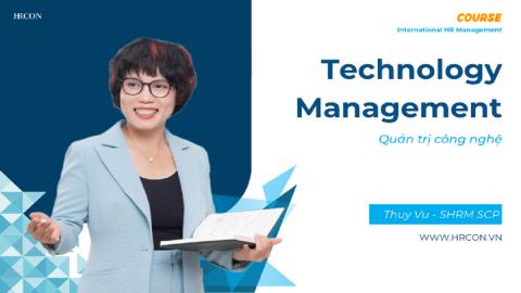 Quản trị công nghệ nhân sự: Tối ưu dữ liệu và tự động hóa quy trình HR
