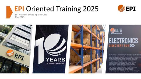 EPI - ĐÀO TẠO ORIENTATION