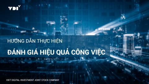 Hướng dẫn thực hiện đánh giá hiệu quả công việc