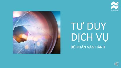 Đào tạo Tư duy dịch vụ