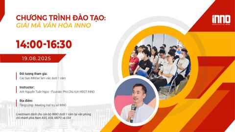 Chương trình đào tạo: Giải mã văn hóa INNO