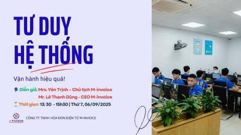 TƯ DUY HỆ THỐNG Vận hành hiệu quả