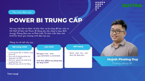 POWER BI TRUNG CẤP