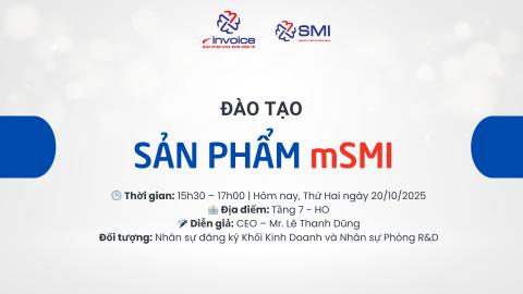 ĐÀO TẠO mSMI CHO KHỐI KINH DOANH - RnD