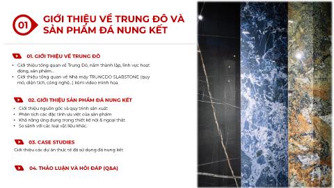 Chương trình Seminar: INNO - Slabstone về sản phẩm đá nung kết
