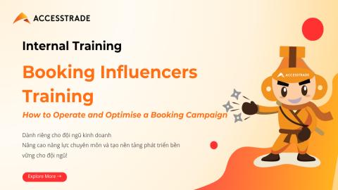 Booking Influencers Training: How to Operate and Optimise a Booking Campaign