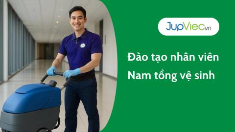 Đào tạo nhân viên Nam tổng vệ sinh