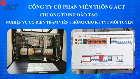 Đào tạo nghiệp vụ Cơ Điện cho KT TVT mới tuyển