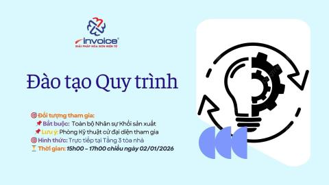 ĐÀO TẠO QUY TRÌNH - Khối Sản Xuất - v6.0
