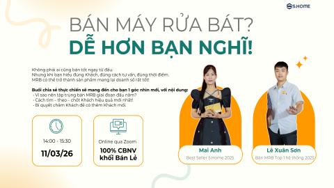 BÁN MÁY RỬA BÁT KHÔNG KHÓ NHƯ BẠN NGHĨ