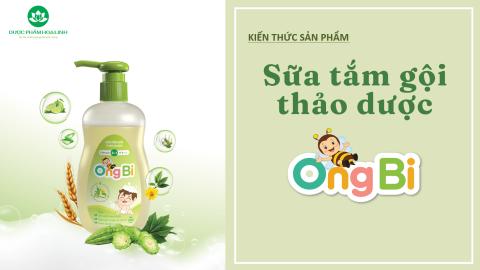 KTSP SỮA TẮM GỘI THẢO DƯỢC ONG BI