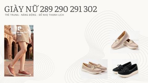 GIÀY NỮ PIERRE CARDIN 289 290 291 302