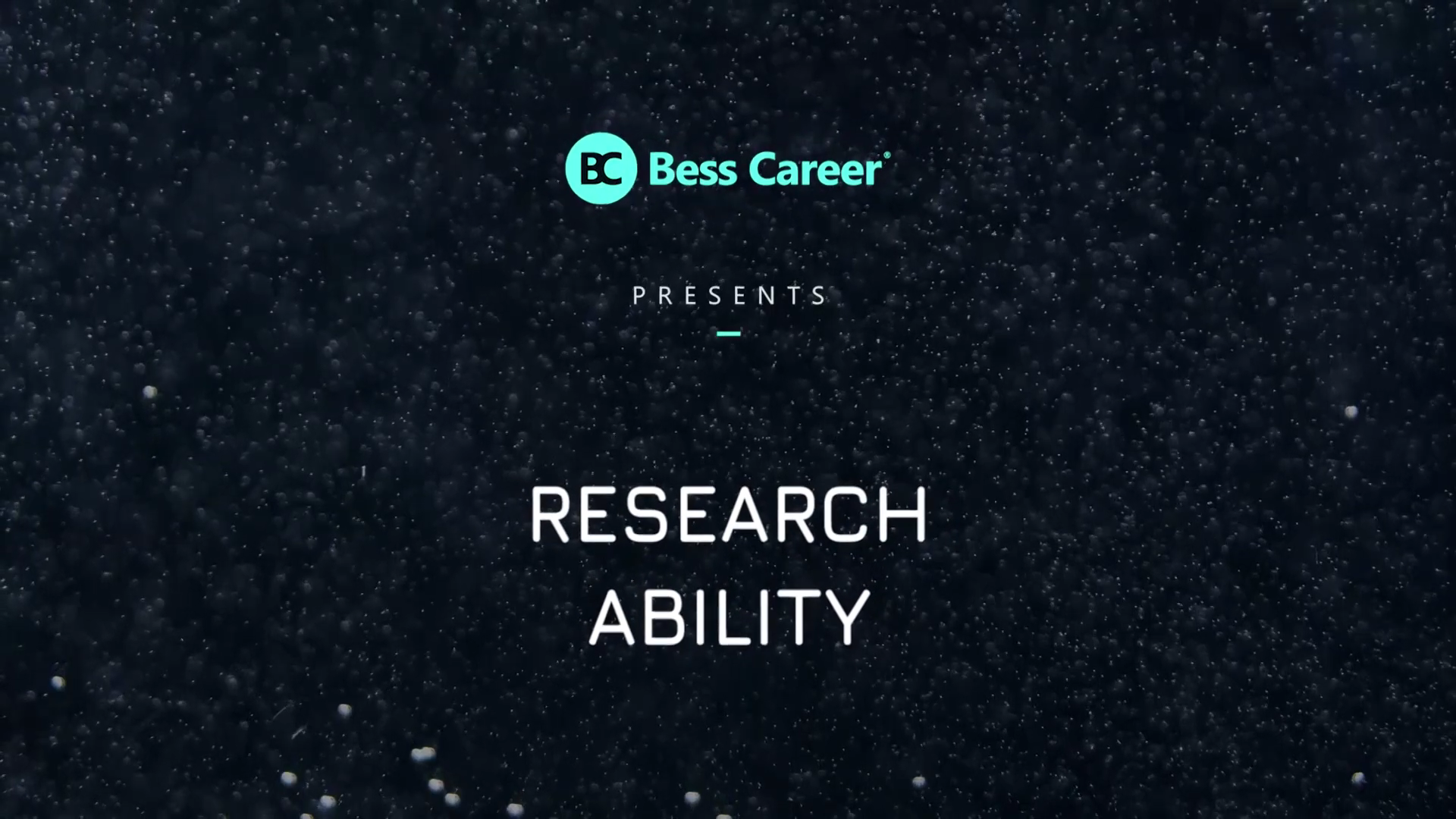 Research Ability: Năng lực nghiên cứu cho quyết định chính xác