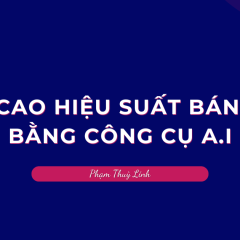 Ứng dụng AI trong bán hàng