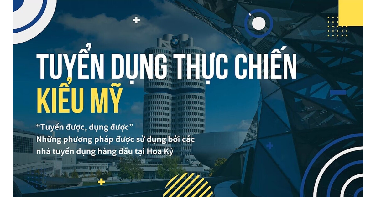 Podcast: Tuyển dụng thực chiến kiểu Mỹ
