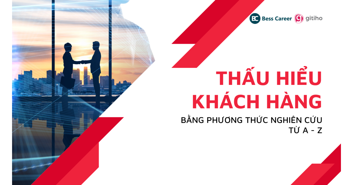 Thấu hiểu khách hàng bằng phương thức nghiên cứu từ A-Z