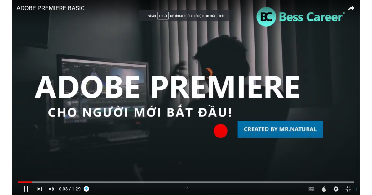 Adobe Premiere Basic: Bí quyết chinh phục Adobe Premiere cơ bản