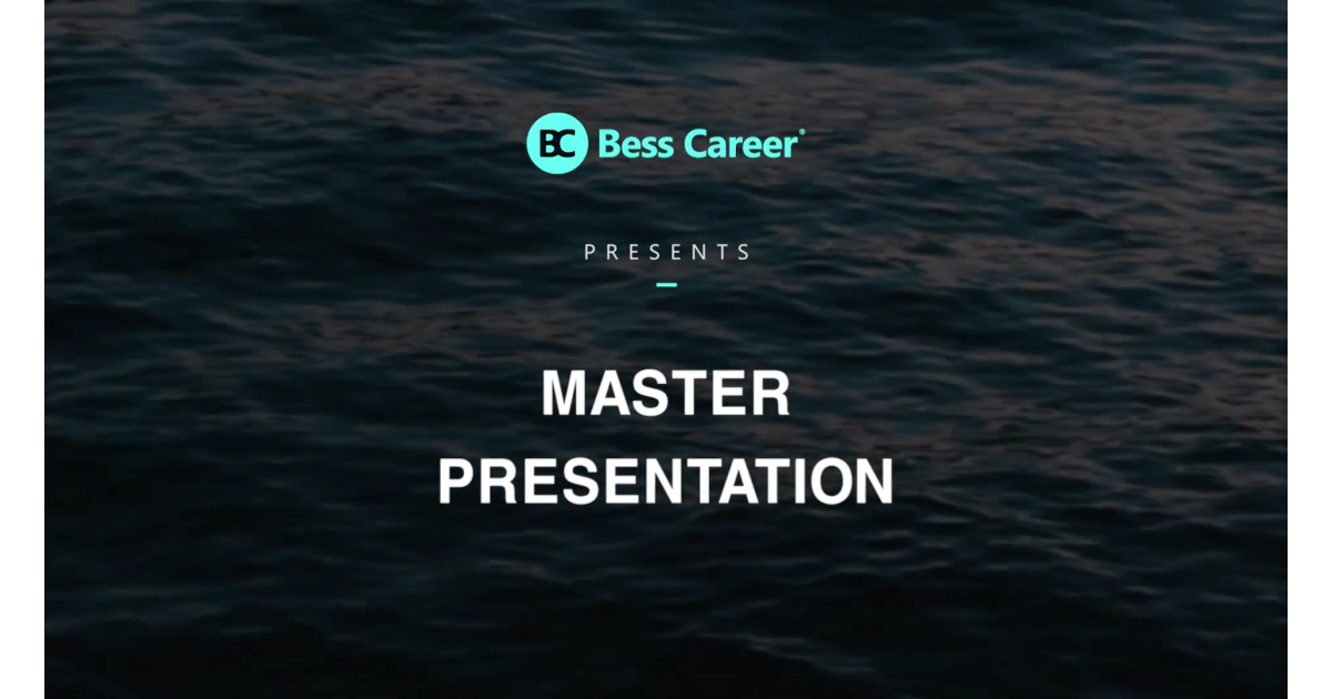 Master Presentation: Thuyết trình như chuyên gia và làm chủ mọi tình huống