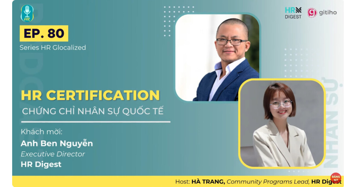 HR Certification - Chứng chỉ nhân sự quốc tế