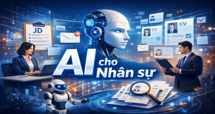 AI cho Nhân sự: Tối ưu từ JD đến sàng lọc CV trong vài phút