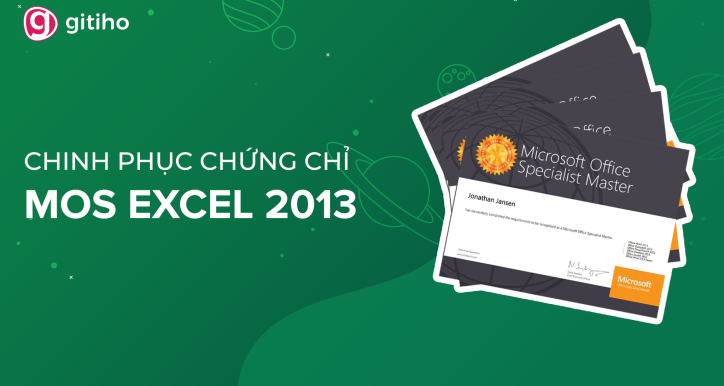 MOSE: Chinh phục MOS Excel 2013 cùng Nimbus