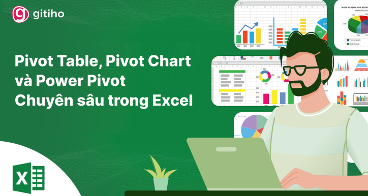 Excel nâng cao: Tối ưu phân tích với Pivot Table & Power Pivot