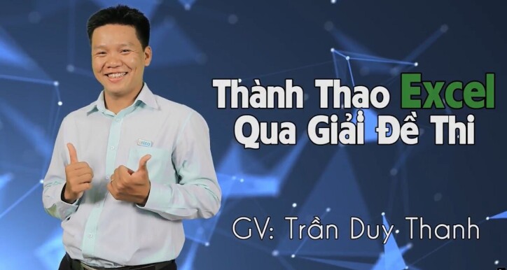 Thành thạo Excel 2013 qua giải đề thi