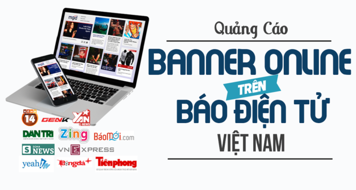 Quảng cáo banner online trên các trang báo điện tử Việt Nam