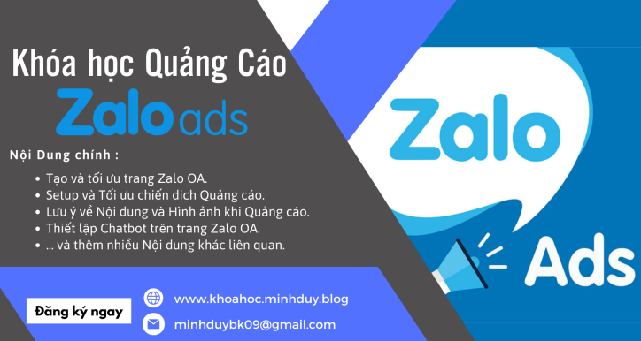 Trọn bộ quảng cáo từ A-Z trên nền tảng Zalo