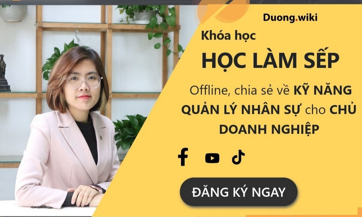 Khóa học làm sếp