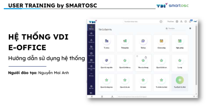 Hướng dẫn sử dụng hệ thống nội bộ