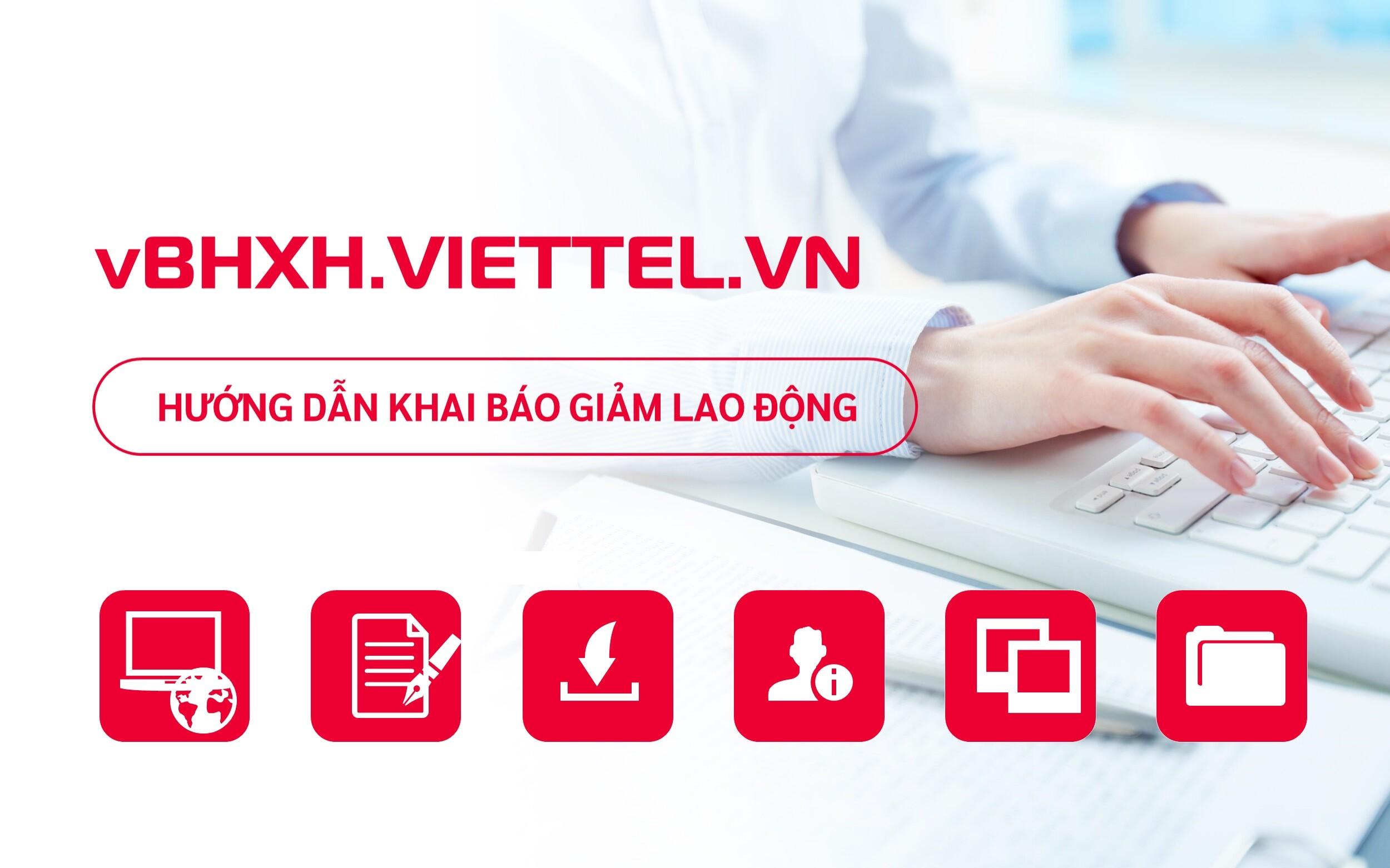 Hướng dẫn khai các nghiệp vụ trên phần mềm BHXH Viettel