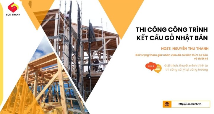 CM-02 Thi công công trình kết cấu gỗ Nhật Bản